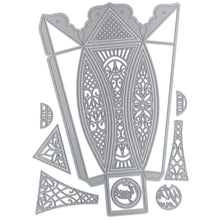 Load image into Gallery viewer, Tonic Studios Die Cutting Tonic Studios - Elegant Arched Edge Gift Box Die Set - 4112E
