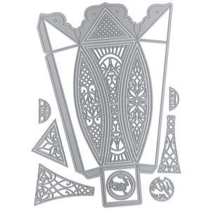 Tonic Studios Die Cutting Tonic Studios - Elegant Arched Edge Gift Box Die Set - 4112E