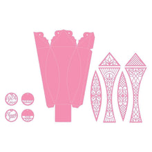 Load image into Gallery viewer, Tonic Studios Die Cutting Tonic Studios - Elegant Arched Edge Gift Box Die Set - 4112E
