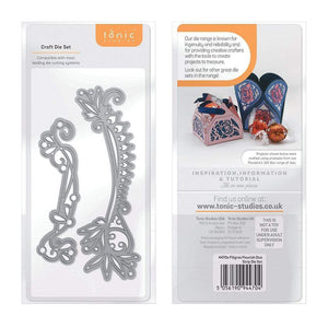 Tonic Studios Die Cutting Tonic Studios - Filigree Flourish Duo Strip Die Set  - 4470E