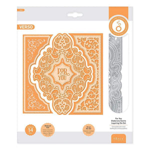 Tonic Studios Die Cutting Tonic Studios - For You Elaborate Swirls - Layering Die Set - 4150E