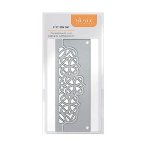 Tonic Studios Die Cutting Tonic Studios - Highland Header Fold Die Set  - 4383E
