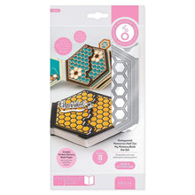 Load image into Gallery viewer, Tonic Studios Die Cutting Tonic Studios - Honeycomb Memories Half Cut My Memory Book Die Set - 4127E

