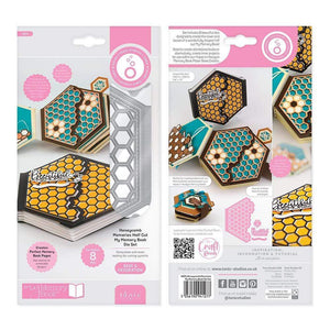 Tonic Studios Die Cutting Tonic Studios - Honeycomb Memories Half Cut My Memory Book Die Set - 4127E