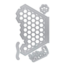 Load image into Gallery viewer, Tonic Studios Die Cutting Tonic Studios - Honeycomb Memories Half Cut My Memory Book Die Set - 4127E
