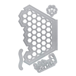 Tonic Studios Die Cutting Tonic Studios - Honeycomb Memories Half Cut My Memory Book Die Set - 4127E