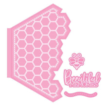 Load image into Gallery viewer, Tonic Studios Die Cutting Tonic Studios - Honeycomb Memories Half Cut My Memory Book Die Set - 4127E

