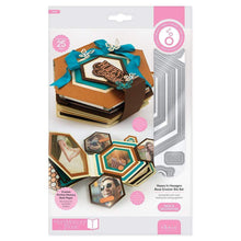 Load image into Gallery viewer, Tonic Studios Die Cutting Tonic Studios - Hopes In Hexagon Base Creator Die Set - 4126E
