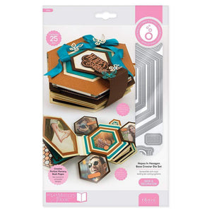 Tonic Studios Die Cutting Tonic Studios - Hopes In Hexagon Base Creator Die Set - 4126E
