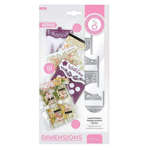 Tonic Studios Die Cutting Tonic Studios - Loaded Pockets - Polybag Hanging Hole Die Set - 3919E