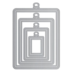 Tonic Studios Die Cutting Tonic Studios - Loaded Pockets - Rectangle Embroidery Hoop - 3925E