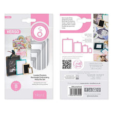 Load image into Gallery viewer, Tonic Studios Die Cutting Tonic Studios - Loaded Pockets - Rectangle Embroidery Hoop - 3925E
