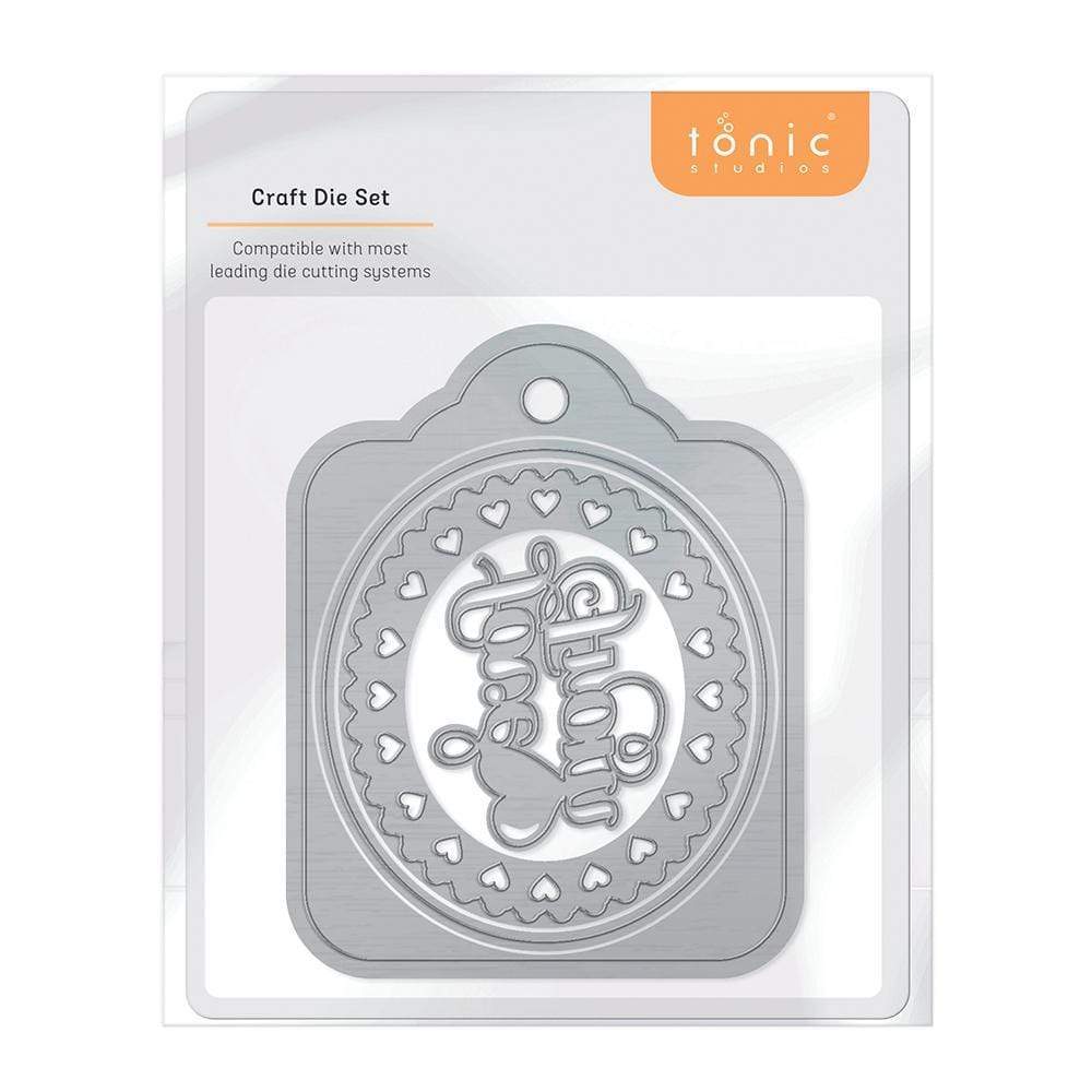 Tonic Studios Die Cutting Tonic Studios - Love From Tag Die Set  - 4439E