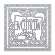 Load image into Gallery viewer, Tonic Studios Die Cutting Tonic Studios - Made With Love Patchwork Die Set  - 4422E
