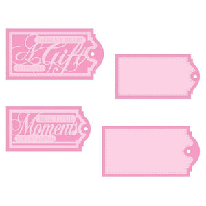 Tonic Studios Die Cutting Tonic Studios - My Memory Book - Beautiful Moments Tag Sentiments - 4362E