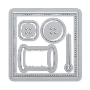 Tonic Studios Die Cutting Tonic Studios - Sewing Kit Patchwork Die Set  - 4426E