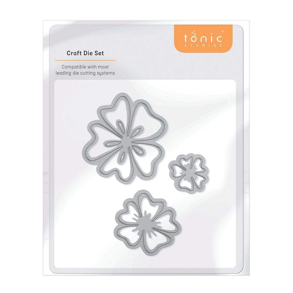 Tonic Studios Die Cutting Tonic Studios - Simple Florals - Pretty Pansy Die Set  - 4447E