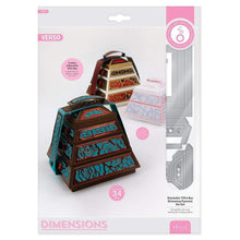 Load image into Gallery viewer, Tonic Studios Die Cutting Tonic Studios - Stackable Tiffin Box - Glistening Pyramid Die Set - 4250E
