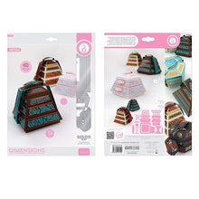 Load image into Gallery viewer, Tonic Studios Die Cutting Tonic Studios - Stackable Tiffin Box - Glistening Pyramid Die Set - 4250E
