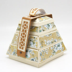 Tonic Studios Die Cutting Tonic Studios - Stackable Tiffin Box - Glistening Pyramid Die Set - 4250E
