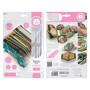 Tonic Studios Die Cutting Tonic Studios - Staggered Leaves Simple Spines Die Set - 4128E