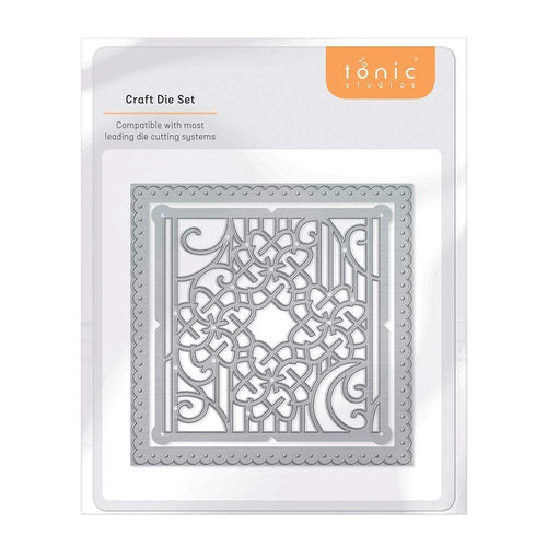 Tonic Studios Die Cutting Tonic Studios - Trellis Ironwork Patchwork Die Set  - 4425E