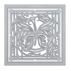 Tonic Studios Die Cutting Tonic Studios - Vinyard Butterfly Square Die Set  - 4419E