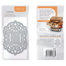 Load image into Gallery viewer, Tonic Studios Die Cutting Vintage Frame - Tag Die Set - 4668E
