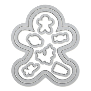 Tonic Studios Shaker Creator Shaker Creator - Gingerbread Treats Die & Shaker Set - 4304E
