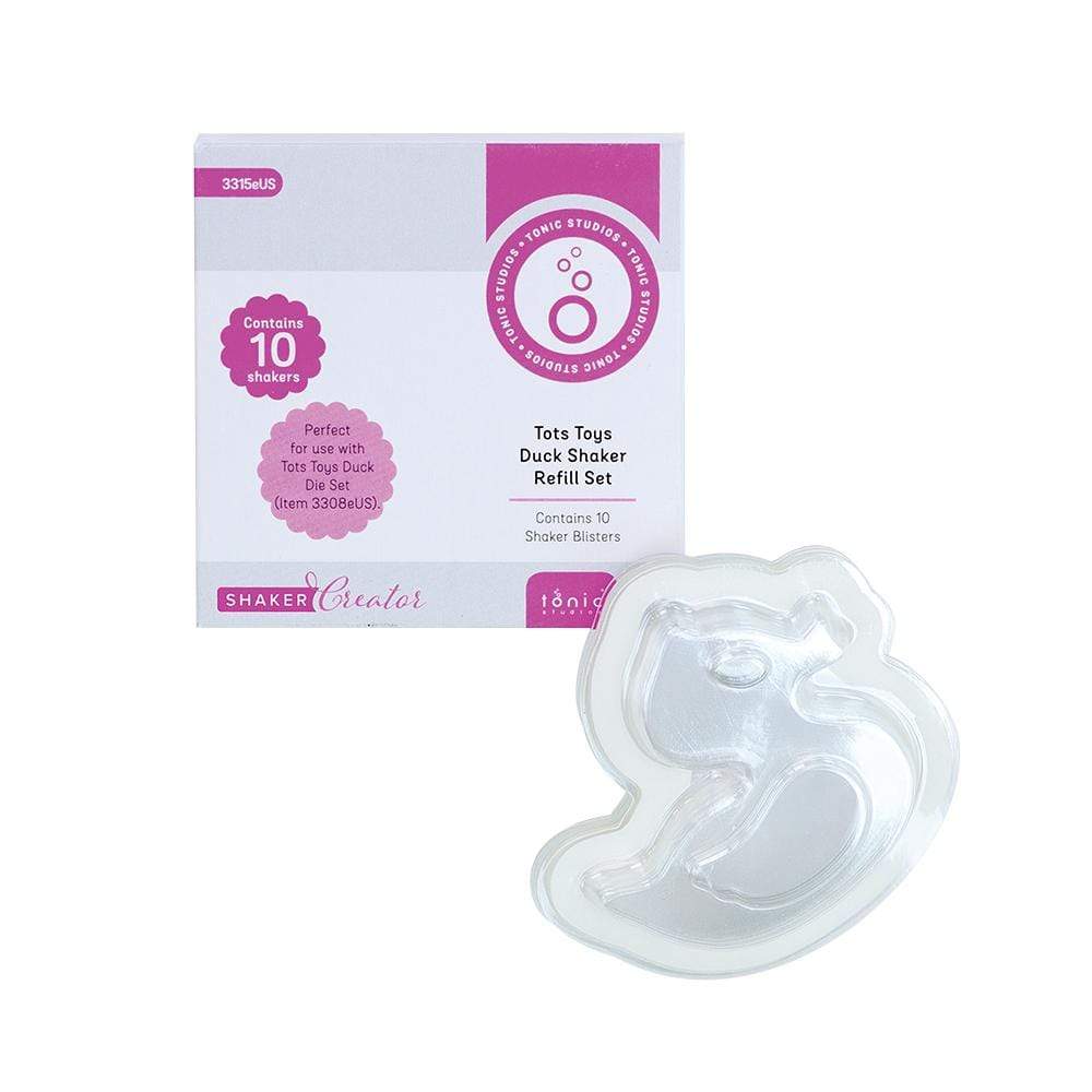 Tonic Studios Shaker Creator Tonic Studios - Shaker Creator - Duck Tots Toys Refill Shaker Set - 3315E