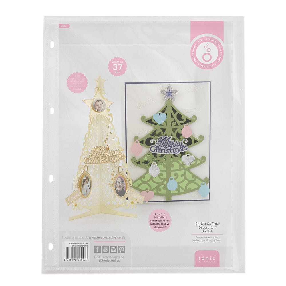 Tonic Studios Showcase Christmas Tree Decoration Showcase Die Set - 4947E