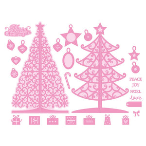 Tonic Studios Showcase Christmas Tree Decoration Showcase Die Set - 4947E