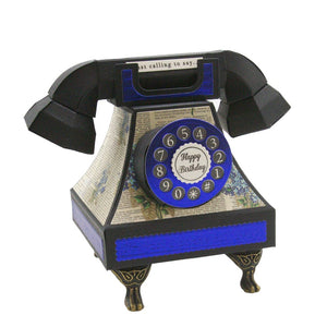 Tonic Studios Stamps Vintage Telephone Stamp Set - 4915E