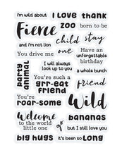 Load image into Gallery viewer, Tonic Studios Stamps Wild About Zoo Stamp Set - 5020E
